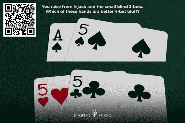 【APT扑克】扑克测试：如何选择最合适诈唬手牌？
