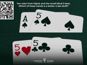 【APT扑克】扑克测试：如何选择最合适诈唬手牌？