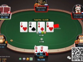 【APT扑克】牌局分析：单张成顺，河牌set要value bet吗？